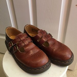 Dr. martens Mary Janes Brown